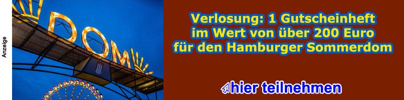 Gutscheinheft für Hamburger Sommerdom 2025 zu gewinnen