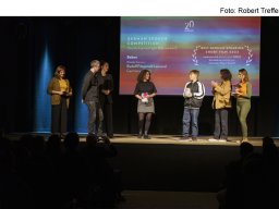 Fotos der Preisverleihung des Kurzfilmfestivals &quot;20minmax&quot;