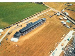 Fotos vom Aufbau des Open Beatz-Festivals 2025 in Herzogenaurach